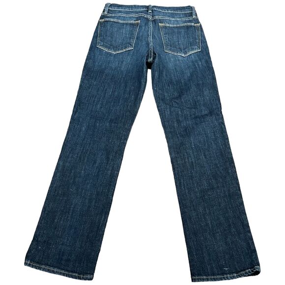 FRAME Jeans Women's Size 27 Blue Denim Casual Straight Leg Flat Front NWOT - Picture 7 of 7